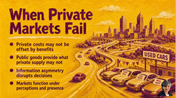 Why Do Markets Fail to Build Roads and Other Public Goods?